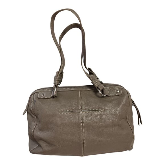 The Sak Leather Satchel – Portobello Taupe – Double Strap Handbag - Picture 2 of 9